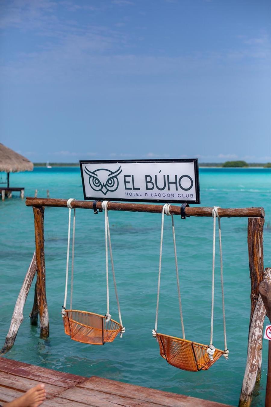 El Buho Lagoon Бакалар Екстер'єр фото
